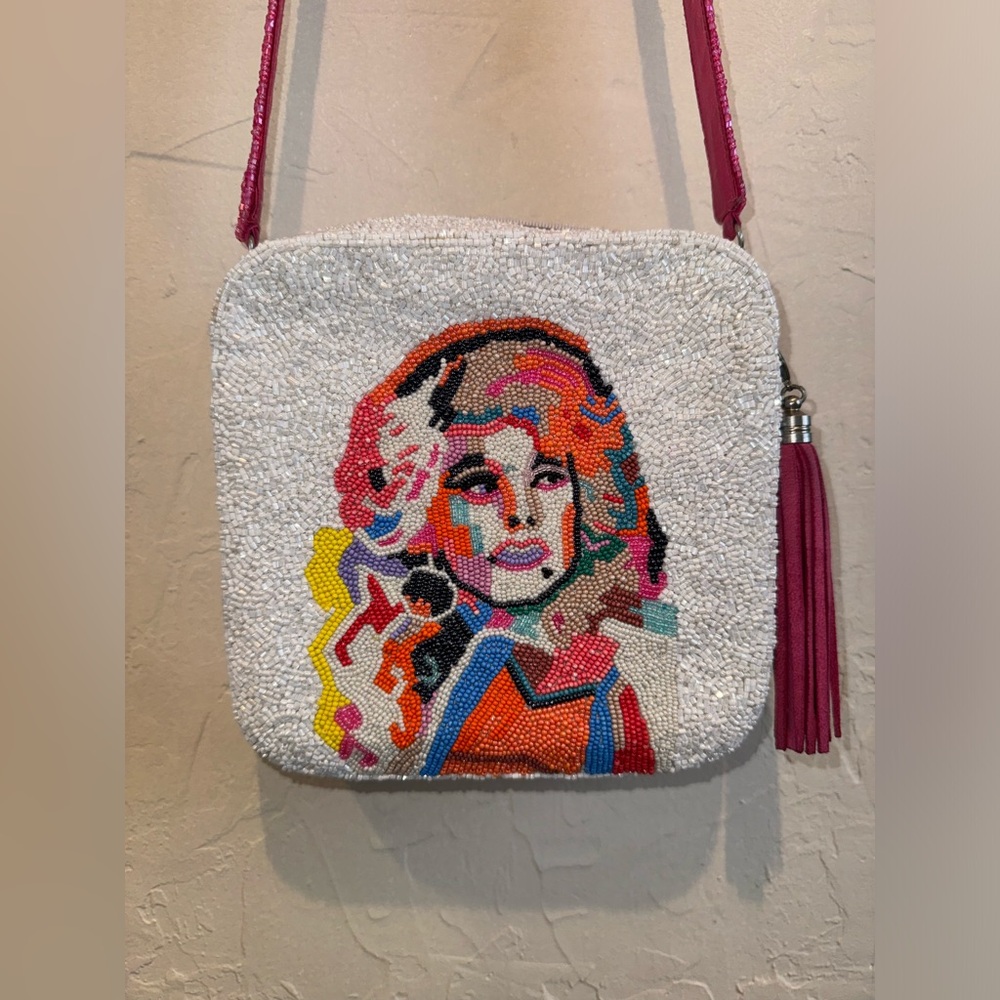 Dolly Parton Moyna Beaded Purse